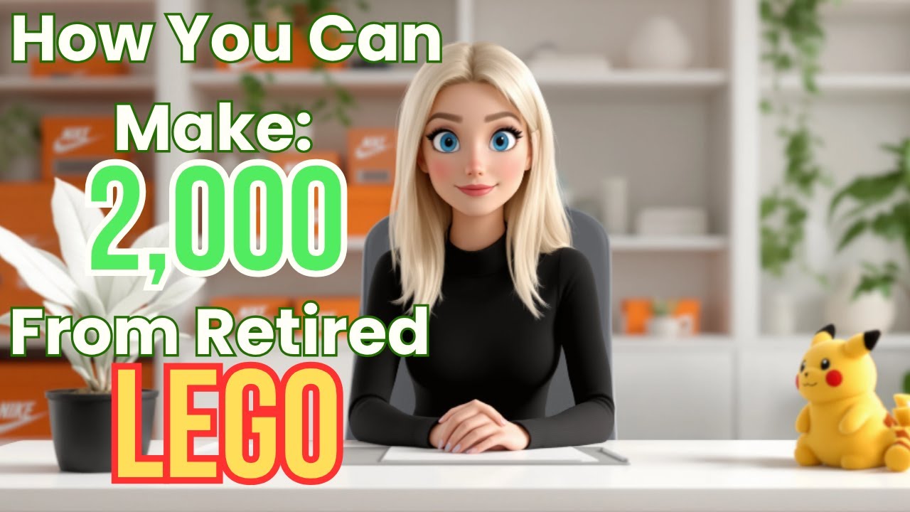 How To Make Money From Retiring Lego Sets - (Episode 8 - 100k Side Hustle Challenge)