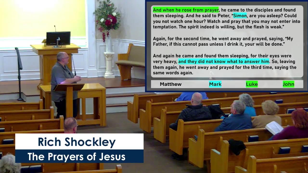 Wednesday Evening Bible Study