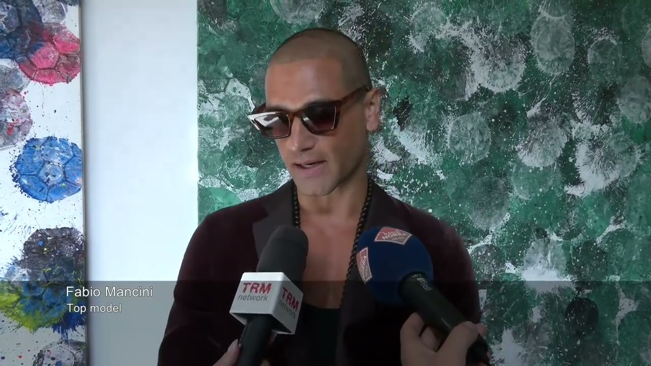 Il top model Fabio Mancini ospite d’onore all’universitá Lum Giuseppe Degennaro