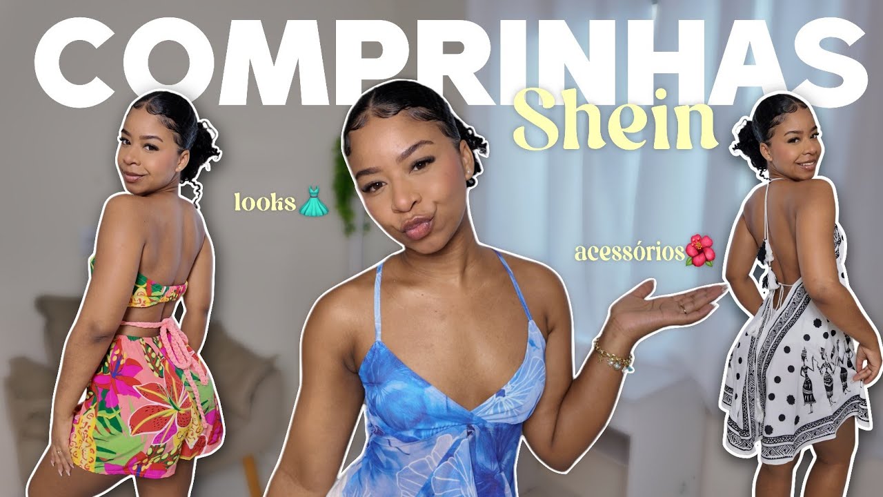 Comprinhas na Shein💖✨️👗| looks, acessórios e melissa #shein 