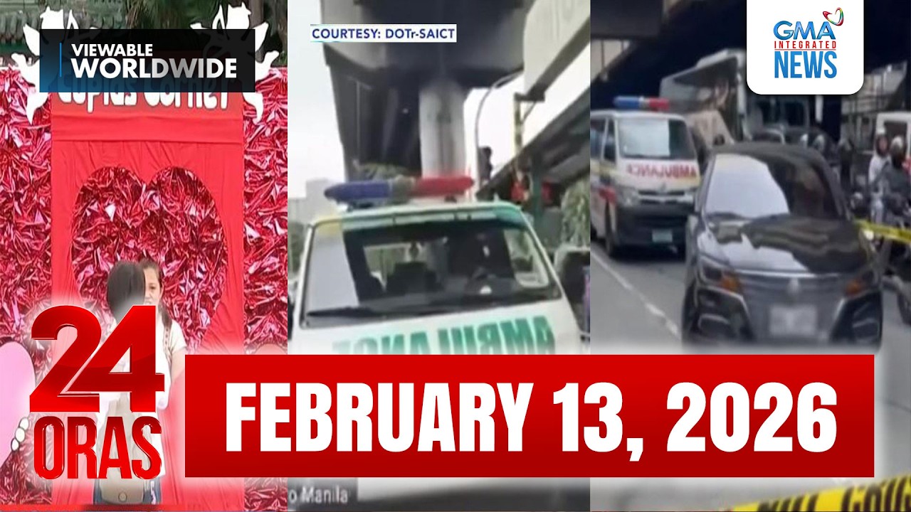 24 Oras Express: February 13, 2026 [HD]