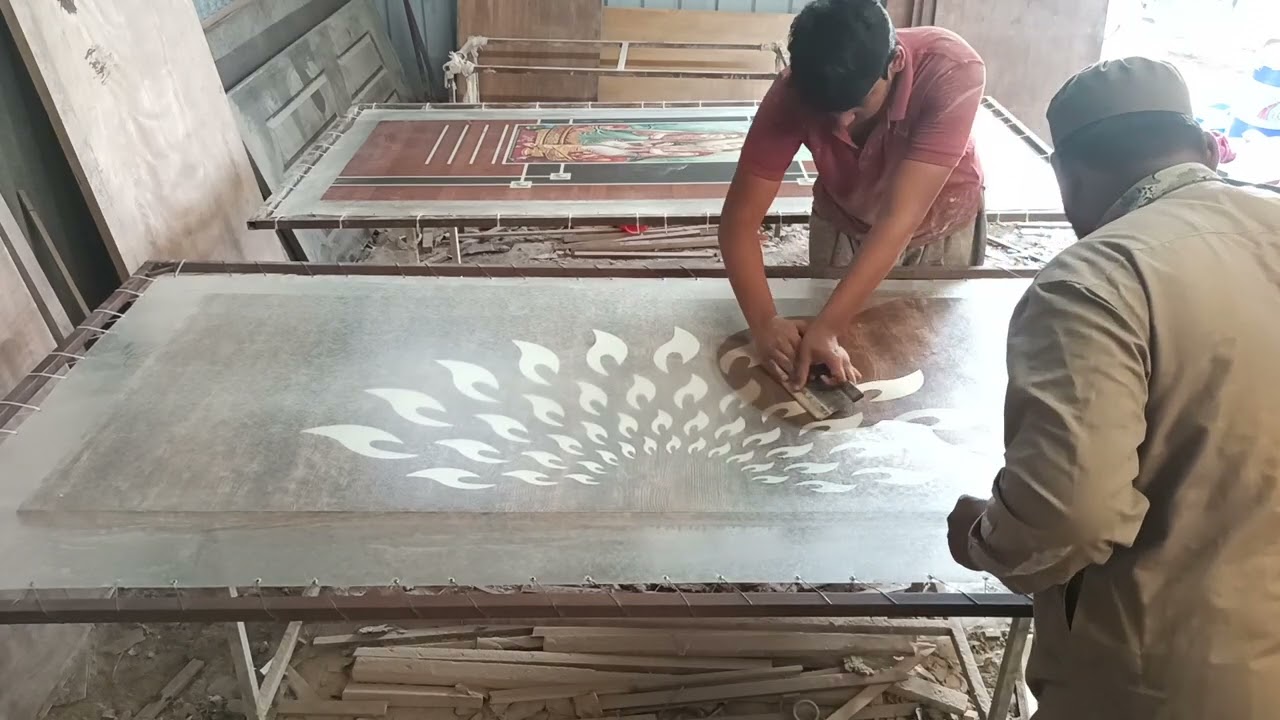 Lamination Door kaise banaye 🚪@a.mdoorsinterior