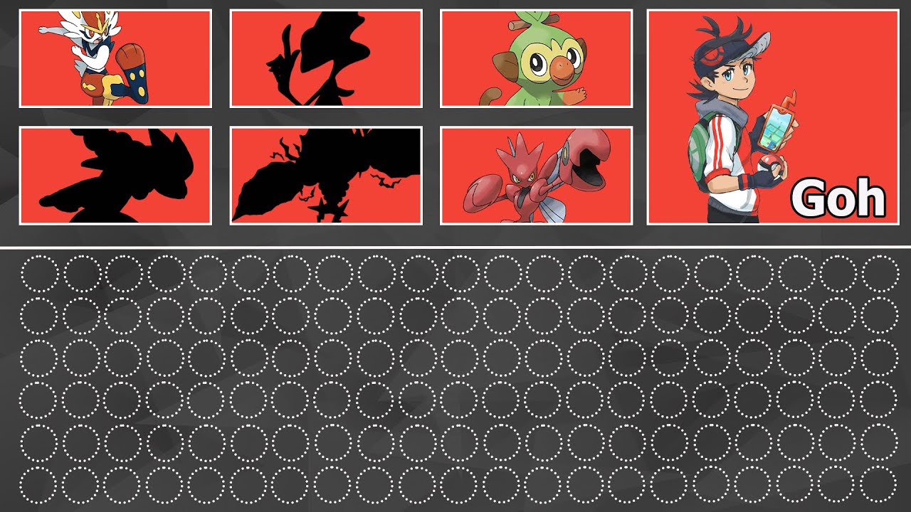 All Of Goh's Pokemon