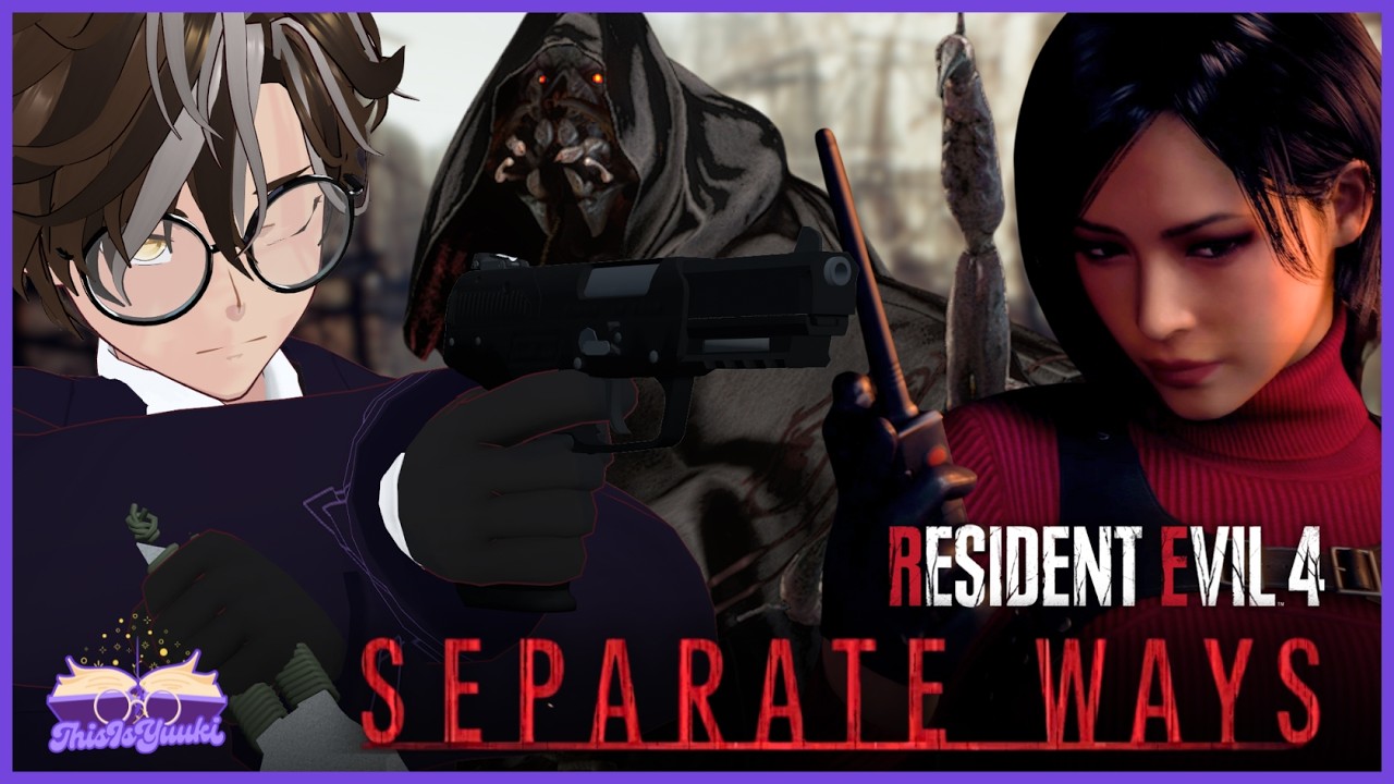 🔴【RESIDENT EVIL 4: SEPARATE WAYS】we got a bug guy chasing us... 🪳 | EN/FIL | am sick