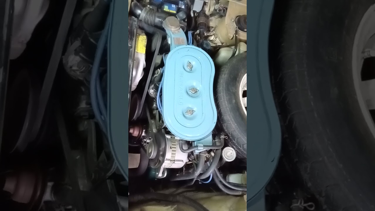 SUBARU Boxer Engine/ Flat-Four Engine 1985