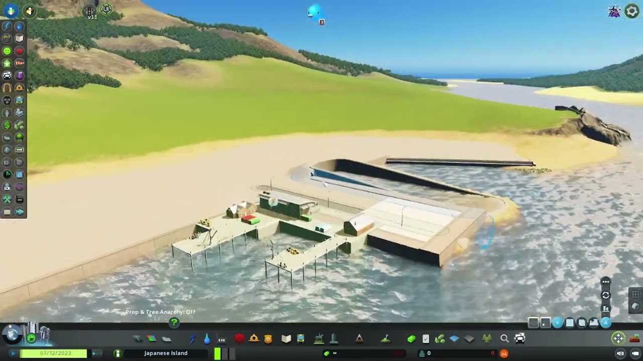 Cities: Skylines - Japanese Island Ep 1 | Fishing village part 1