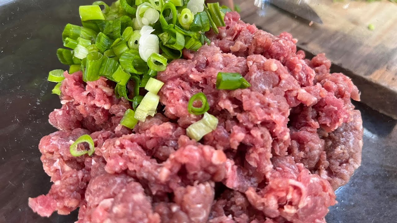Quando faço esses bolinhos de carne moída todos elogiam 🥩- Ao Vivo