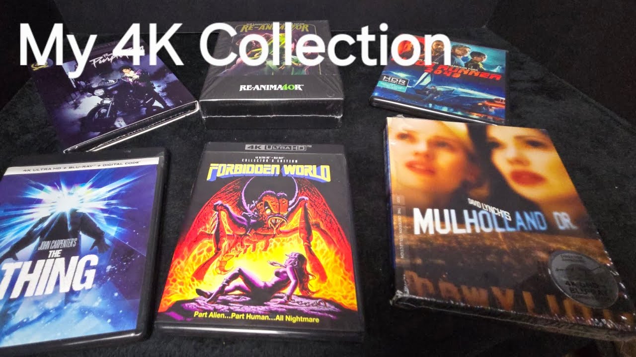 My 4K UHD Collection. 