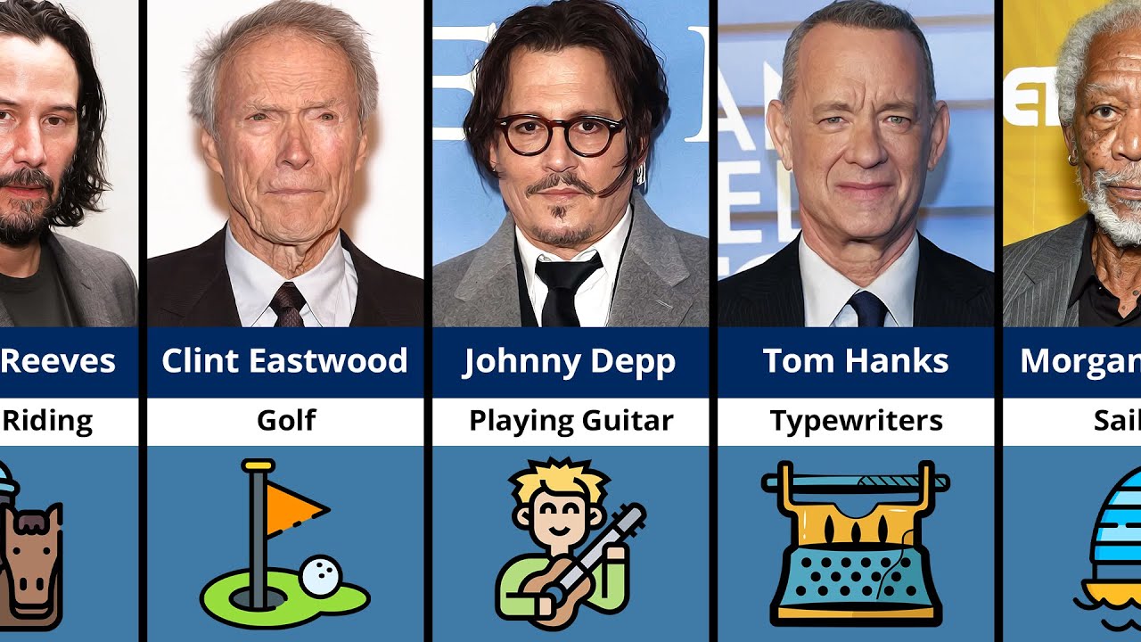 Surprising Hobbies of Famous Hollywood Actors