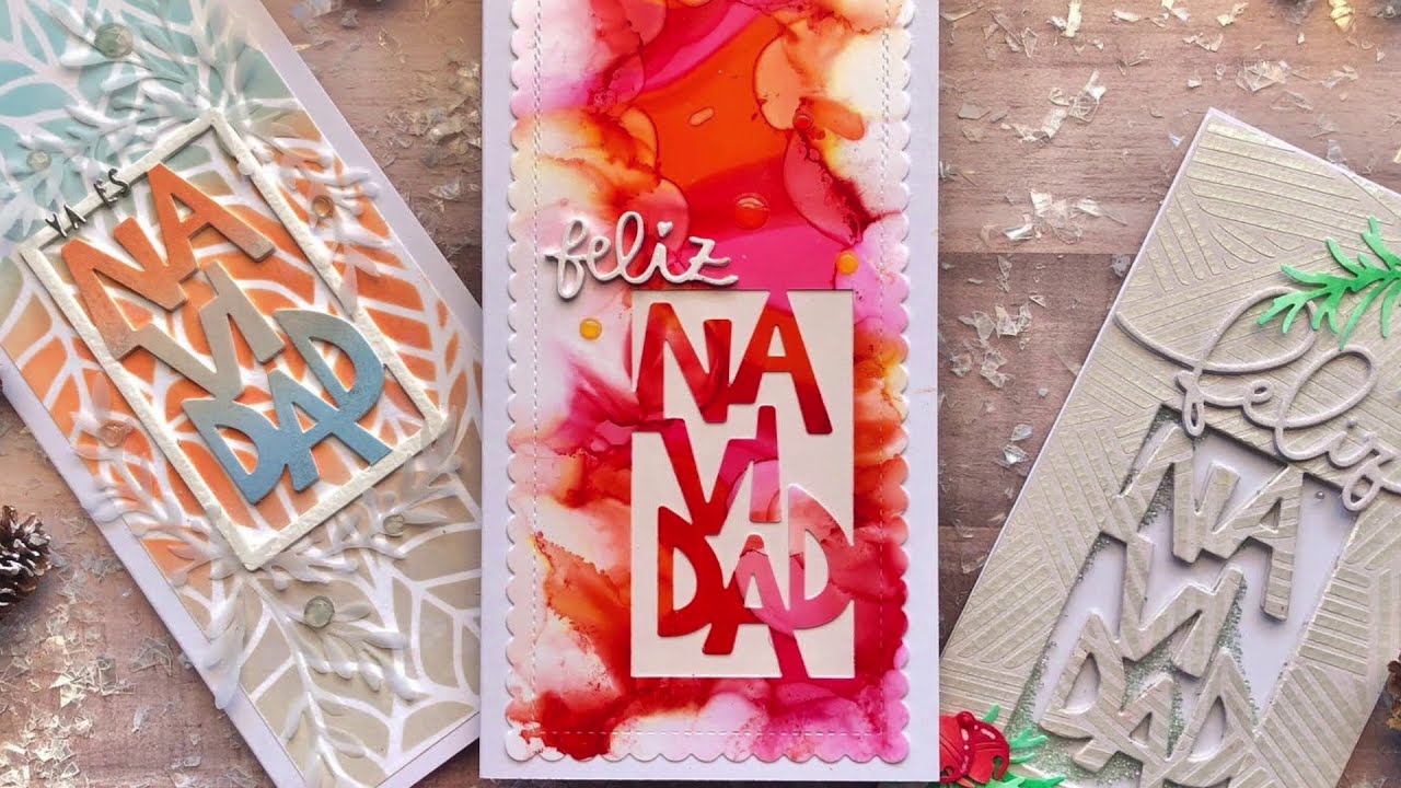 Tres tarjetas para Diario de Navidad