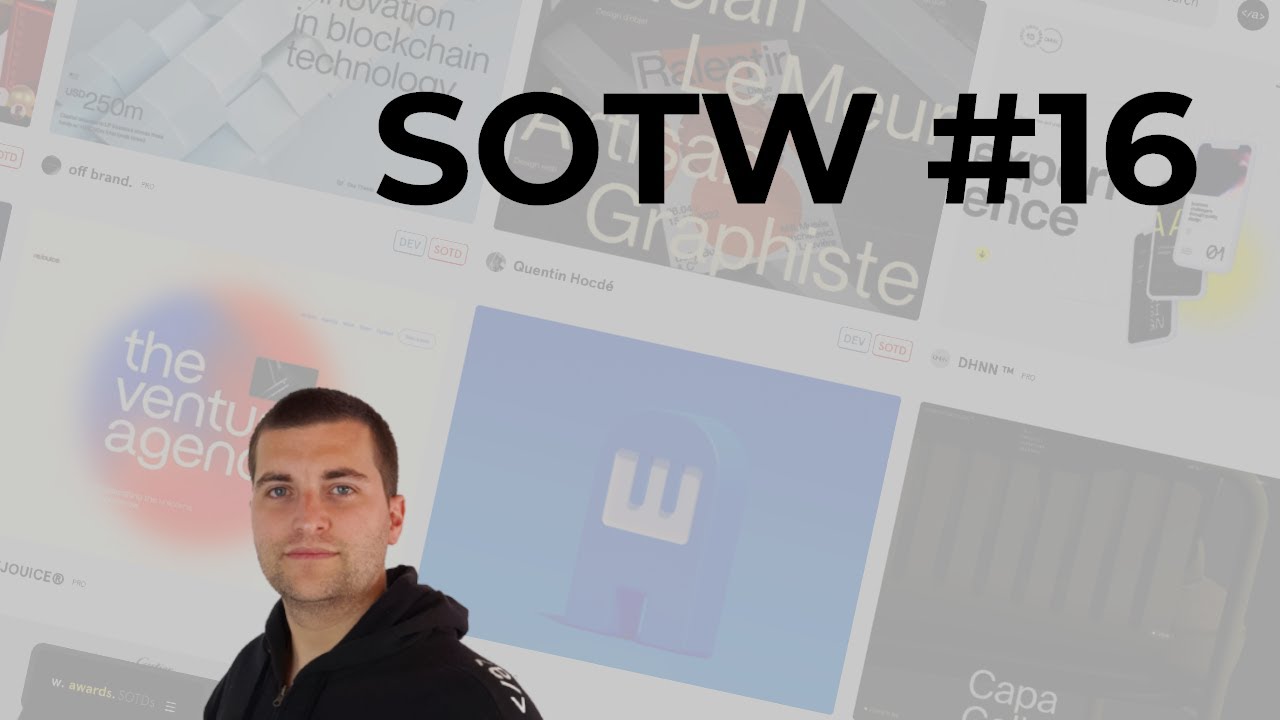 Analizando las mejores webs del mundo - 21/07/2023 al 27/07/2023 - parte 2 | SOTW #16