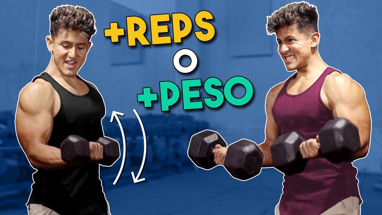 &iquest;M&Aacute;S REPETICIONES O MENOS PARA GANAR M&Uacute;SCULO?