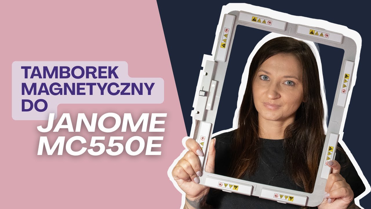 TEST: Tamborek magnetyczny do Janome MC550E – czy warto?