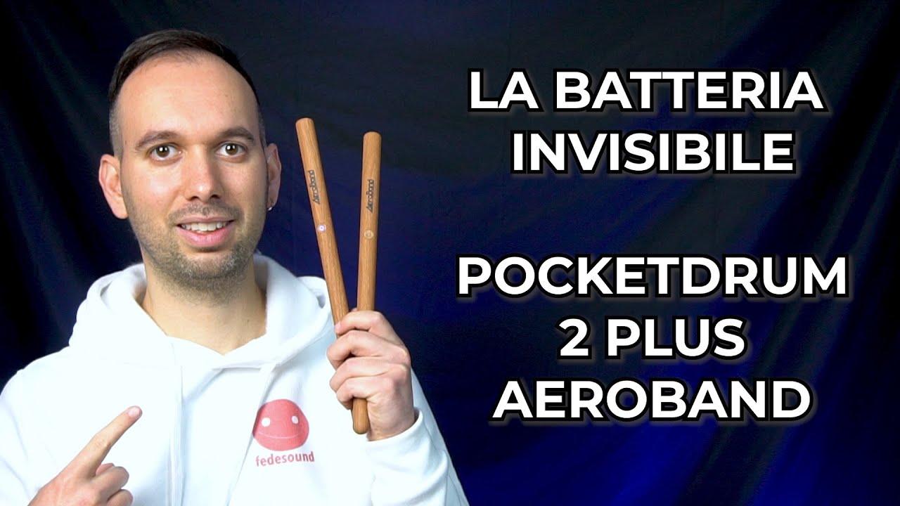 La Batteria Invisibile - POCKETDRUM 2 PLUS AEROBAND - Unboxing & Tutorial
