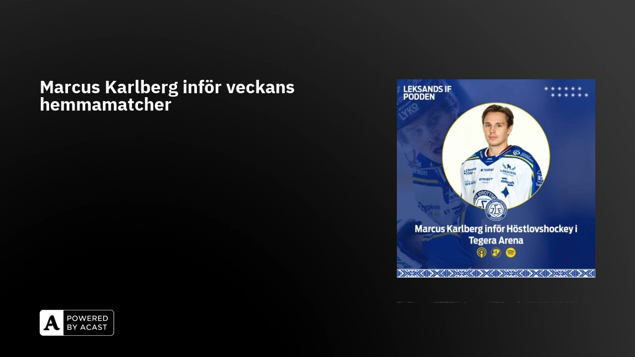 Marcus Karlberg inf&ouml;r veckans hemmamatcher