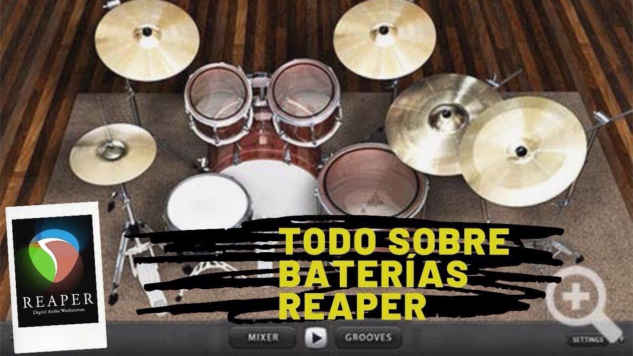 BATERÍAS UTILIZANDO CONTROLADOR MIDI EN REAPER.