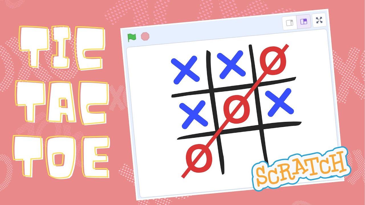 How to make a Tic Tac Toe game in scratch