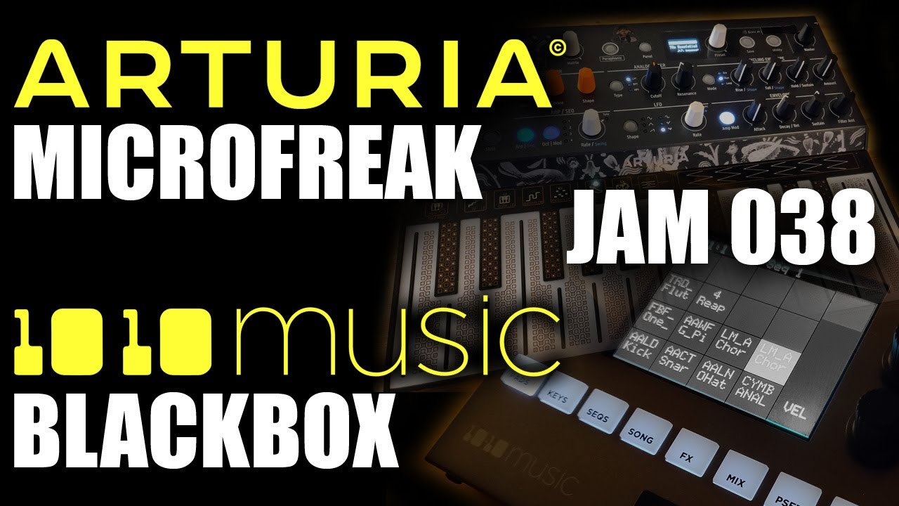 Ambient Soundscape Jam #38 | 1010Music Blackbox, Arturia Microfreak