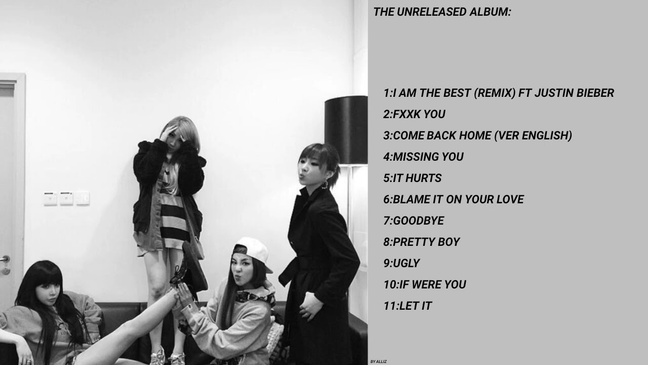 2NE1 - THE UNRELEASED ALBUM (unreleased and demos)