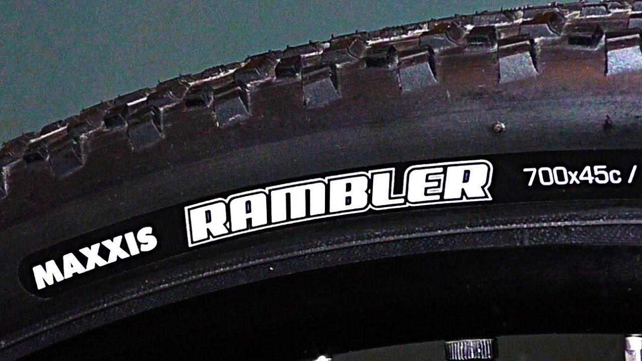 ⭕ Камерна покришка Maxxis Rambler 700x45 встановлена без камери