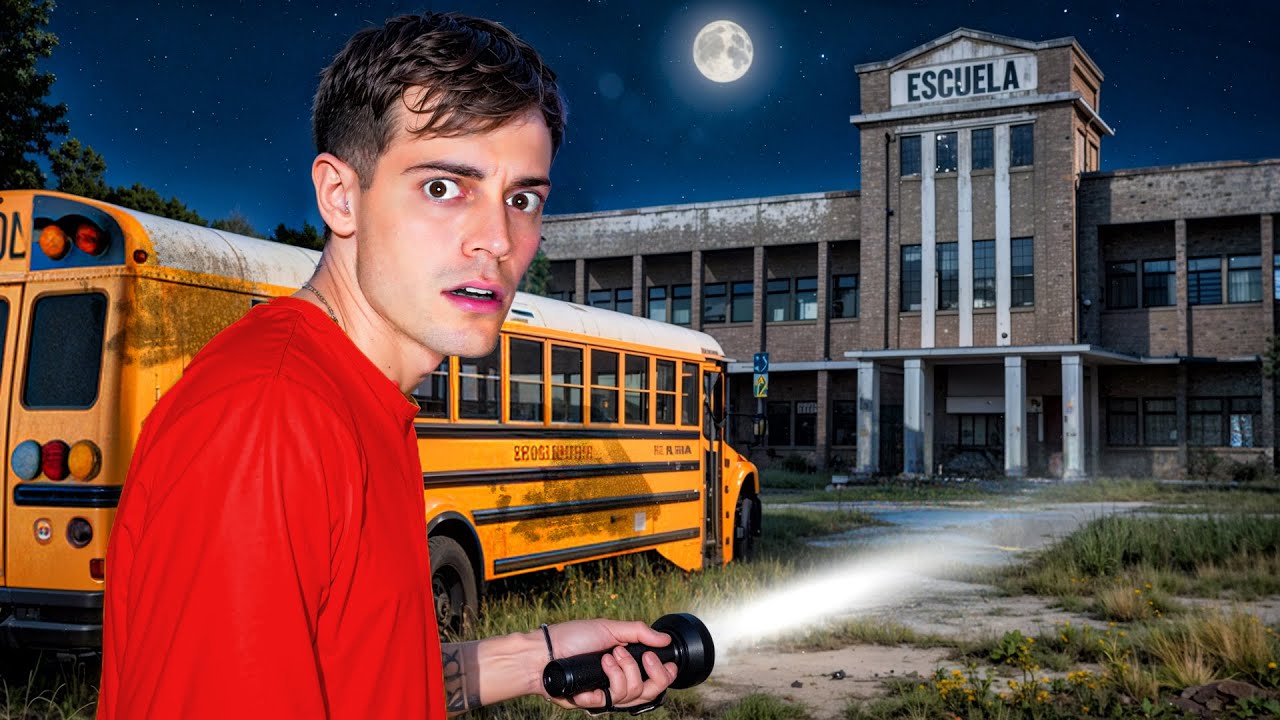PASAMOS LA NOCHE EN UN COLEGIO ABANDONADO