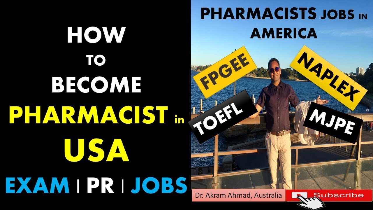 HOW TO GET REGISTERED AS PHARMACIST IN USA |  FPGEE EXAM US PHARMACIST | NAPLEX EXAM USA