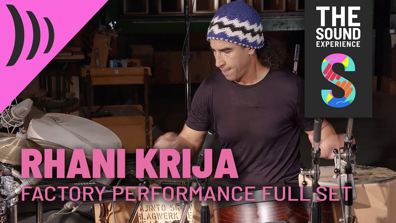 Rhani Krija Schlagwerk Factory Performance - Full Set