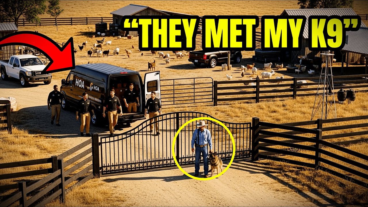 HOA Thugs Tried Forcing Me to Join &mdash; Met My Dog, Shotgun & Sheriff