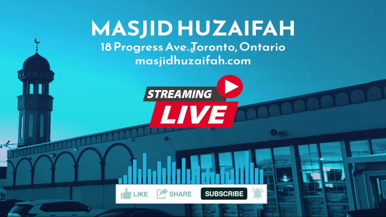 Masjid Huzaifah Live