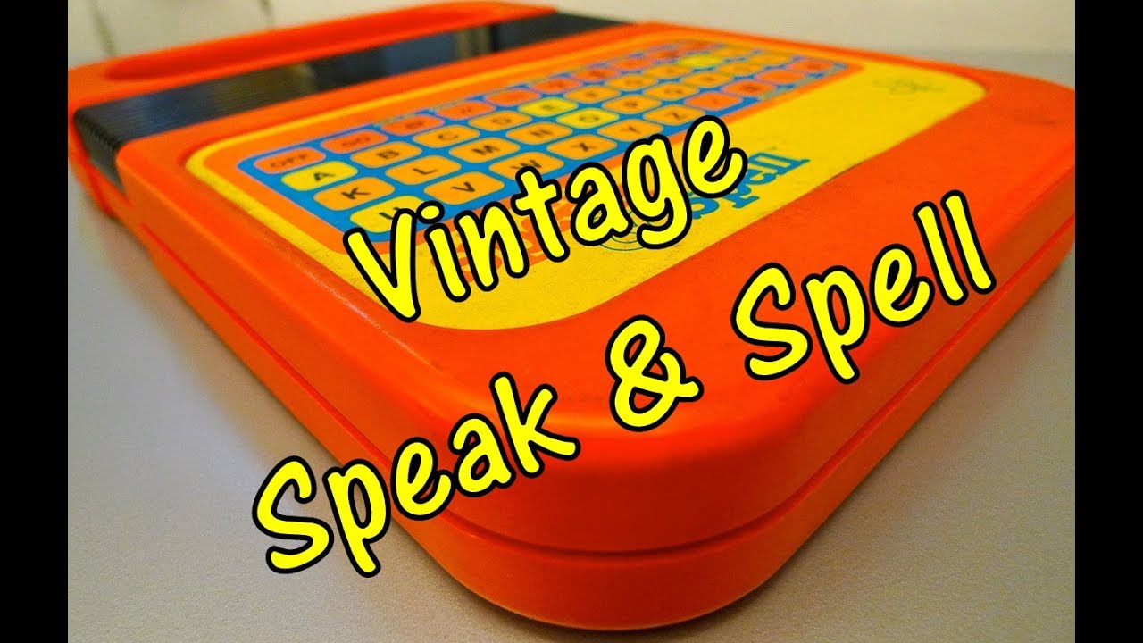 Vintage 1978 Speak & Spell (Texas Instruments)