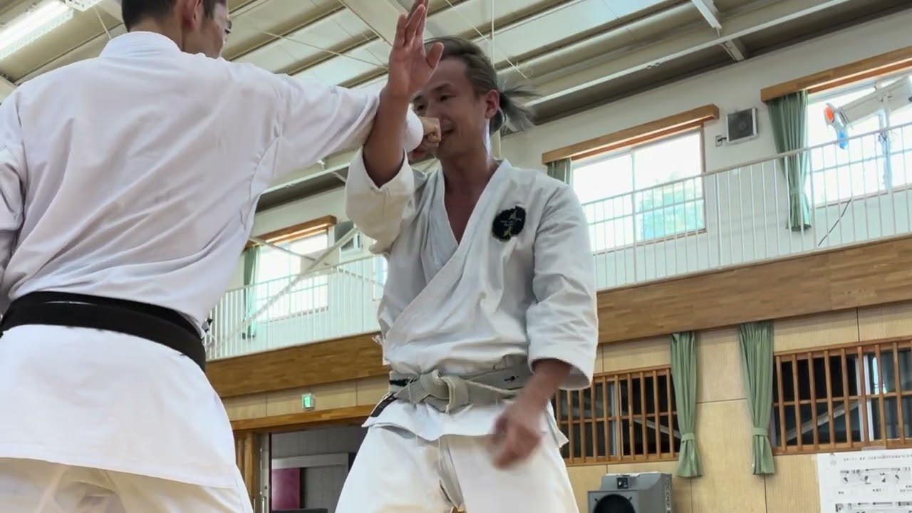 基本が何に繋がっているか実感出来る稽古を心がける　what the basics are connected to.