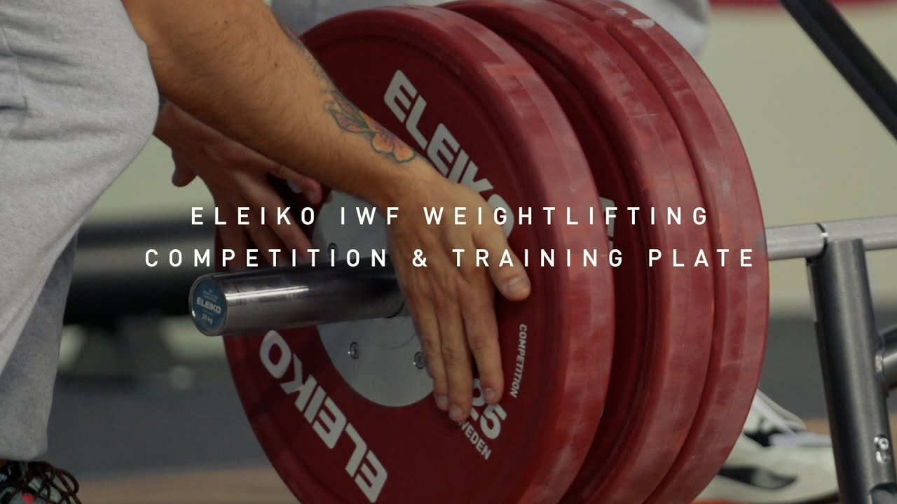 The Eleiko IWF Weightlifting Competition & Training Plates