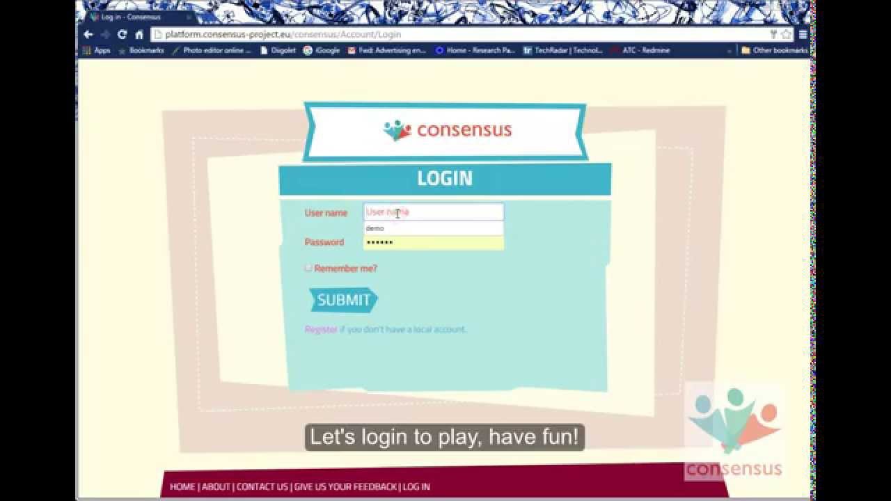 CONSENSUS Game, Introduction