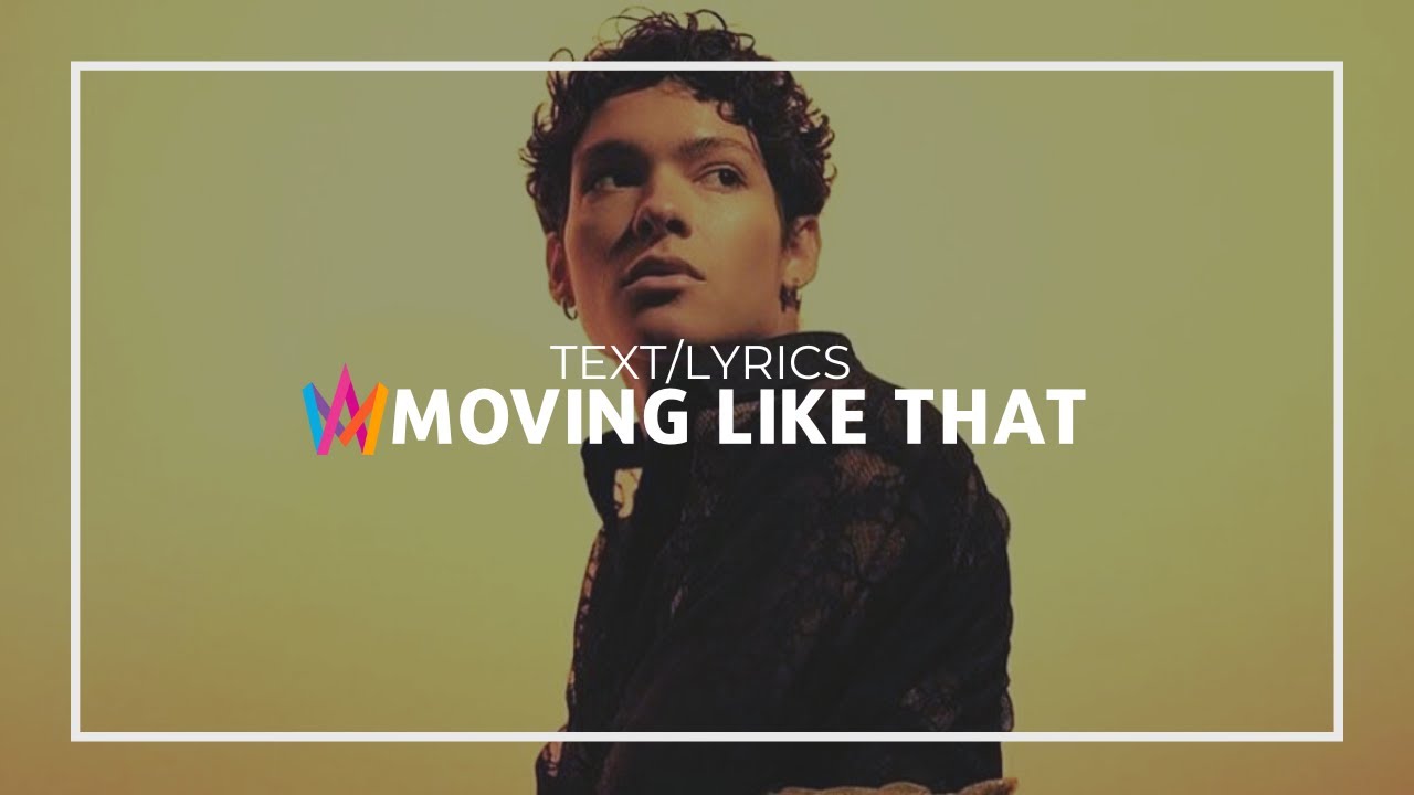🇸🇪 Omar Rudberg - Moving Like That - Lyrics