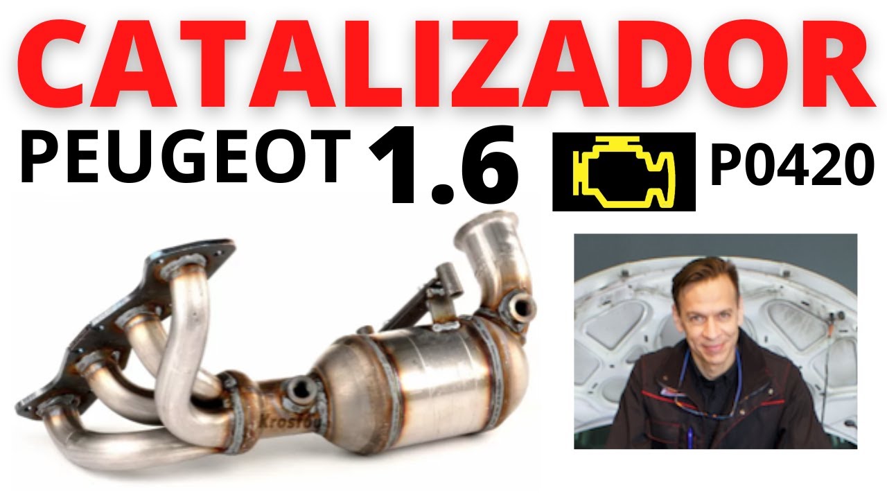 Cambiar Catalizador Peugeot 308 P0420. 5FK 5F01 5FW  5FS EP3_8FS EP6C EP3 EP6 EP6CB 8FP