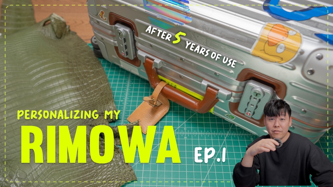 Maker’s Vlog 1: The Story Behind My Customized Rimowa