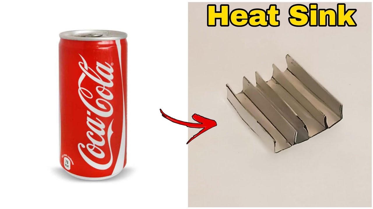 How to make a Heat Sink with Can || @SamarExperiment