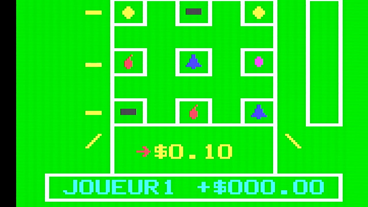 Capture Test : Philips Videopac, sélection de jeux en 1024P, scaler HDMI model A