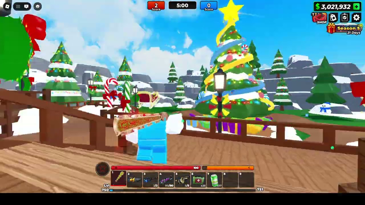 Flag Wars! - 1v7 carry