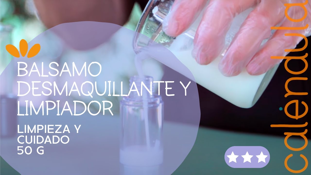 Bálsamo desmaquillante y limpiador