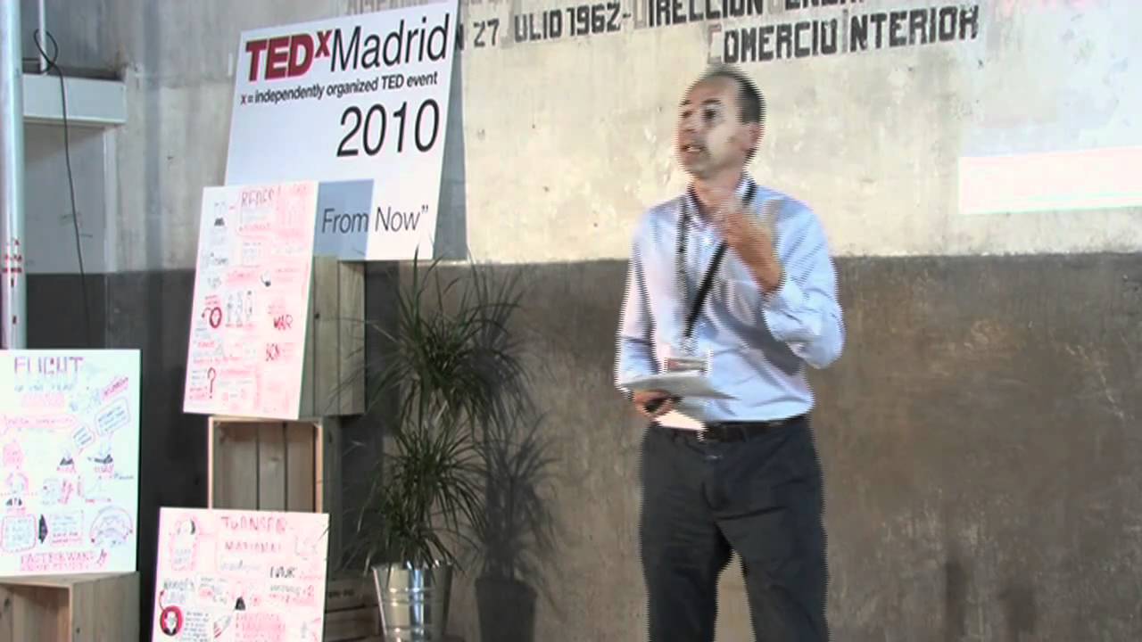 El futuro seg&uacute;n nos cuentan los ni&ntilde;os: Ricard Huguet at TEDxMadrid