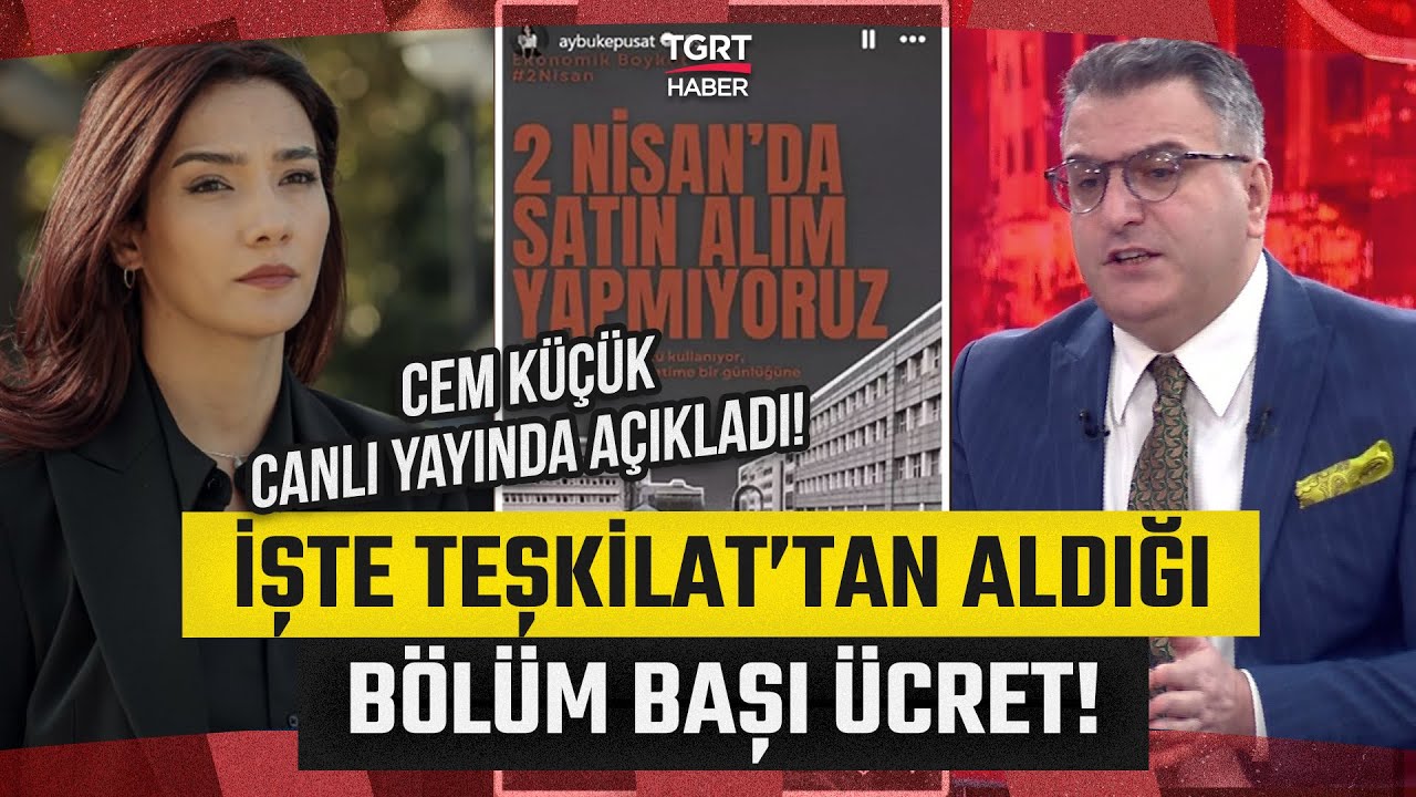 Aybüke Pusat'ın Teşkilat Dizisindeki Bölüm Başı Ücreti Belli Oldu! Cem Küçük Canlı Yayında Açıkladı!