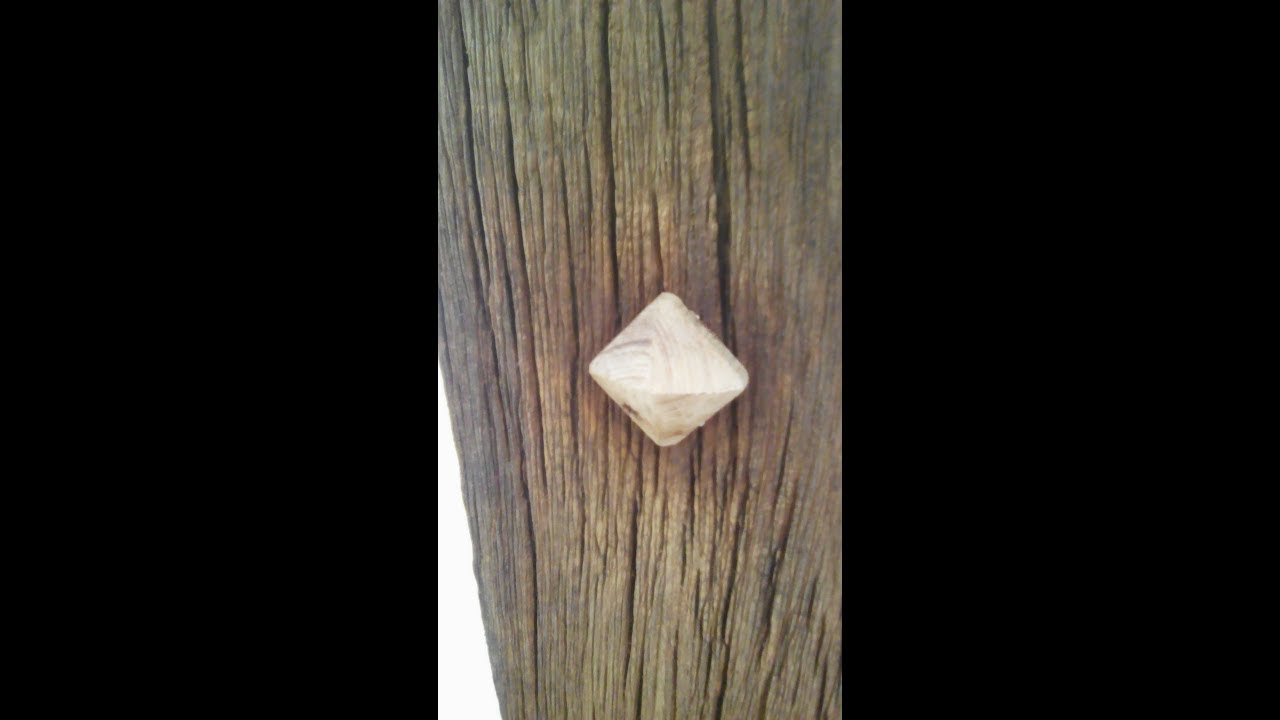 Wood nail - holznagel - pregomadeira