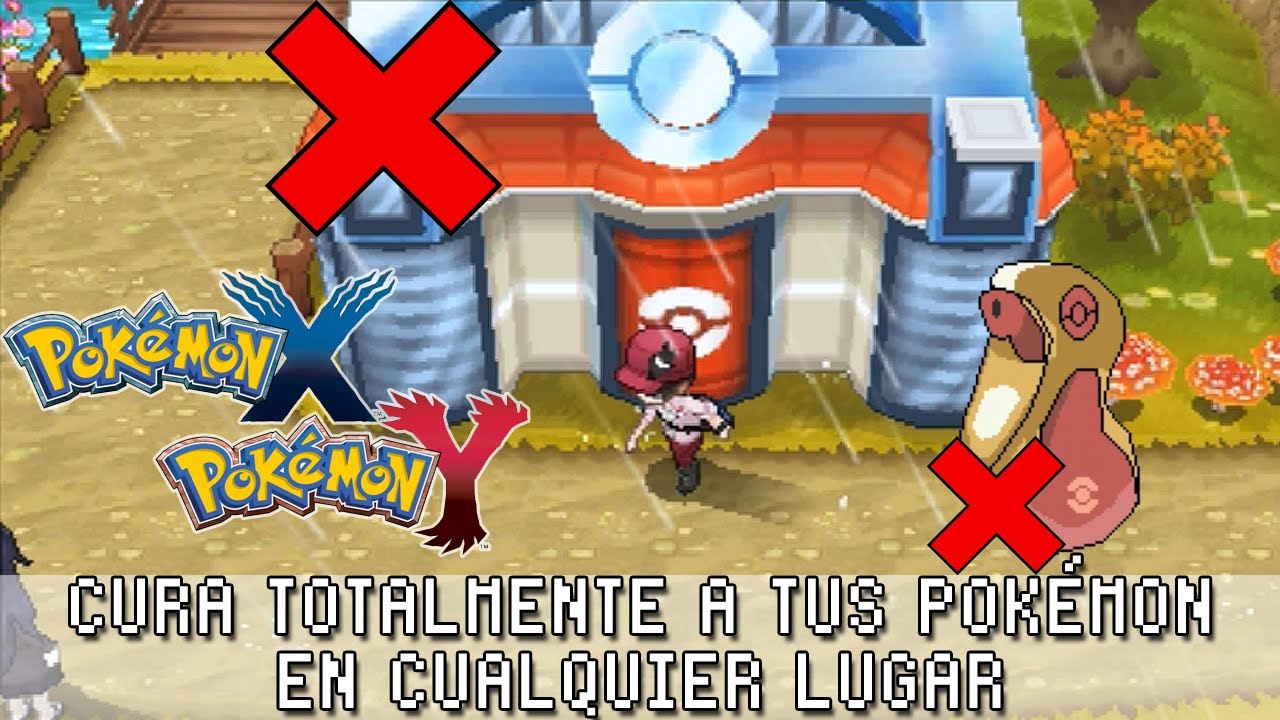 Pokémon X / Y ۩ [Glitch] Cura totalmente a tus Pokémon en cualquier lugar