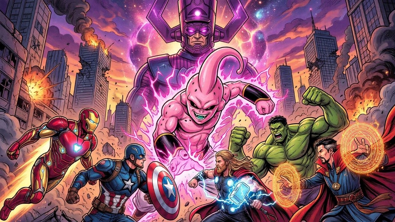 WHAT IF MAJIN BUU ARRIVED IN THE MARVEL UNIVERSE?
