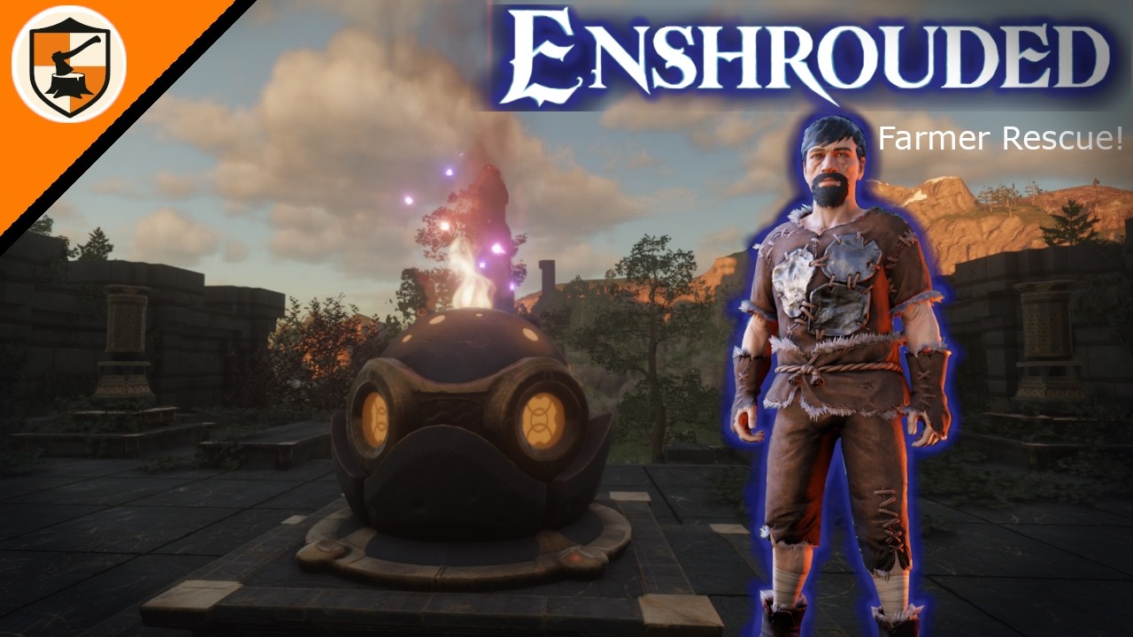 Enshrouded - Rescuing the farmer was too EASY! (it went downhill from there)