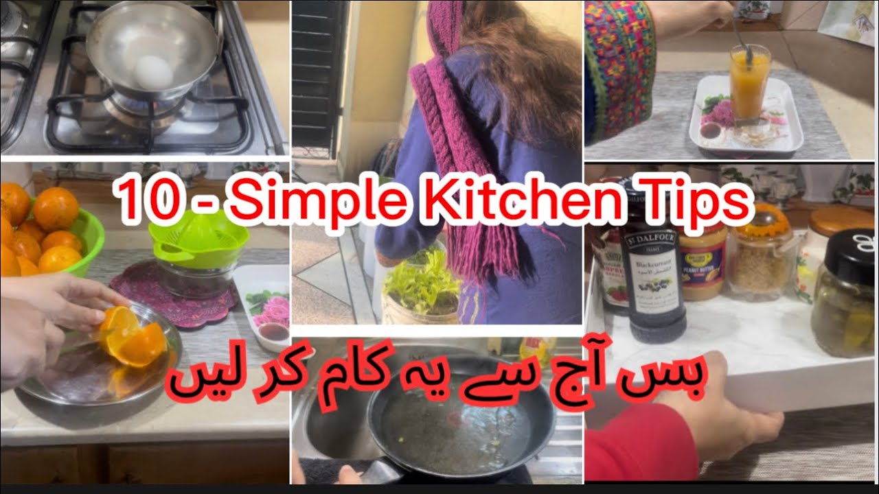 10 - Simple Habits to keep Your kitchen Clean | Tips That Will Make Your kitchen Life Easy