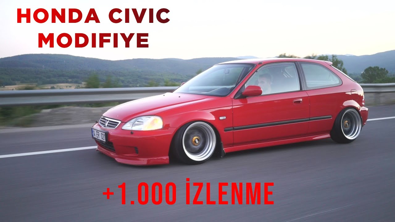 Honda Civic EK Kasa Aracımızı Modifiye Ettik