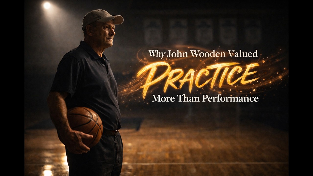 Why John Wooden Valued Practice More Than Performance