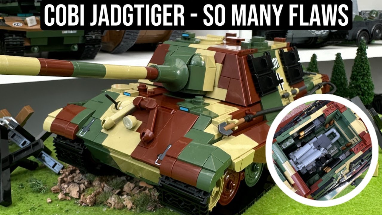 Cobi Jagdtiger Review - so many flaws!